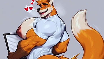 Gay furry foxboy with big ass and hottie tells his hottest and dirtiest secrets. PART2