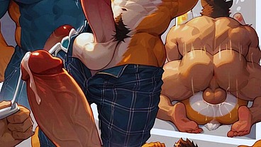 Gay furry foxboy with big ass and hottie tells his hottest and dirtiest secrets. PART2