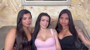 THREE MATURES TAKING TURNS IN THE KISS - NEW TOP HOT MILFS - NEW MR AUG 2025 - CLIP 1