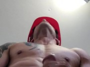 Construction workers public wyld breaks. Look up at me when u swallow