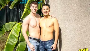 Angelo Claims Jesses Tight Booty — Steamy Latino Domination Sean Cody