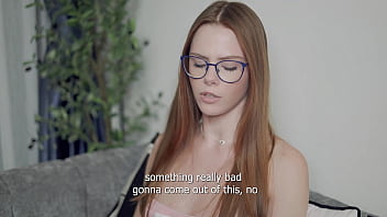 Secret Dominant Life of Tall Teen Step Sister - BDSM - Femdom - Control Cum - Fishnet Tights (premium)