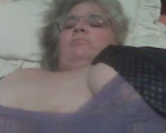 Morbidly obese grandma of my wife loves fingering with me