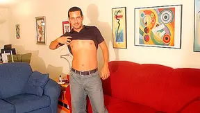 Suave Mario Triullo Jacks Off Hard - Circle Jerk Boys