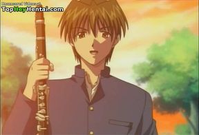 Hentai horny cute college teen likes sex