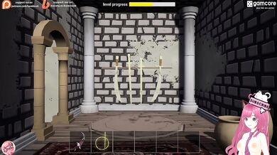 I cum on a witch's enormous tits Halloween