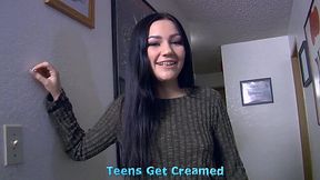 Cream-Pie Orgasm: Bubble-Butt Teen Gets POV Treatment