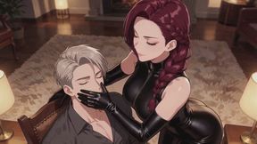 Hand Over Mouth Stories #1B: Leather Gloves and the Caught Intruder Confession (Animated)