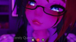 Futanari GF Discord Goodnight Call ASS Destroyed Gushing Cum Explosion