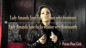 amanda jane in lack fickt und blast ganz dominant