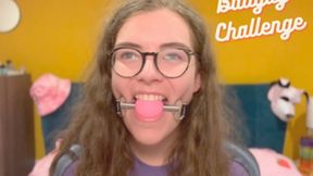 BabyCarrie's Ballgag Challenge