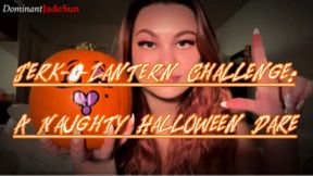 Jerk-O-Lantern Challenge: A Naughty Halloween Dare! Ft Jade Sun - 4K