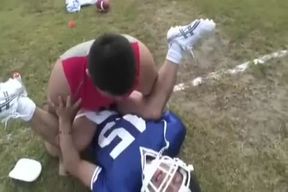 Athlete's raw bang In The Stadium