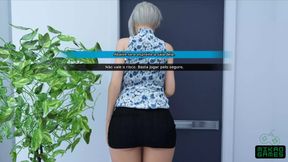 [Gameplay] Milfy city ep 34 Conhecendo a secretaria gostosa Zuri