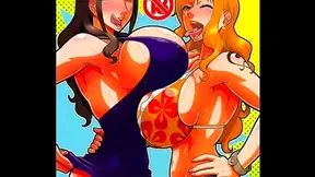 Nico Robin Seduces With Anime Passion In One Piece Hentai Scene