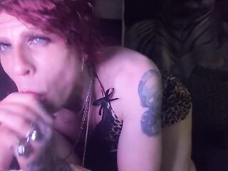 Femboy blow job