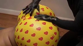 Naughty Church Girl BBW Gets Seduced Oil Massage Face Down