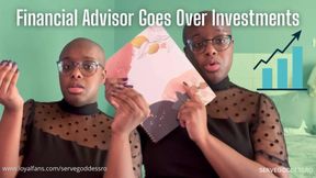 financial advisor goes over investments findom roleplay