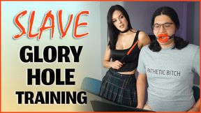 Slave Glory Hole Training - Alika