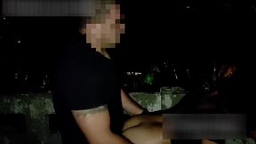 marido liberou sua esposa para sair sozinha com o poderoso, ela tinha vontade de ir dogging no mirante da lapa e meter com varios (parte3)