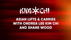 Asian lifts & carries with Ondrea Lee, Kim Chi and Shane Wood