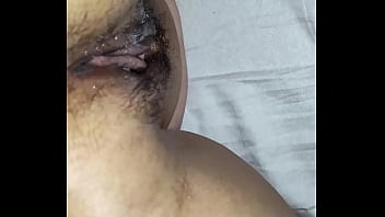 Vagina follada y semen profundo