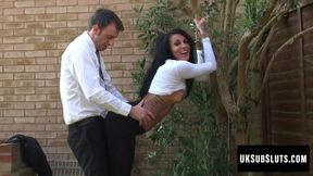 UKSubSluts com - Louise Kay enjoys being tamed by Pascal's Dom