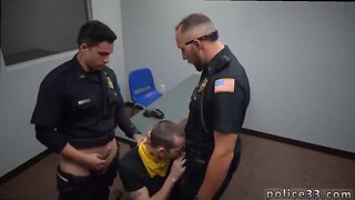 Gay police sexy prick bum first time we gave his bi-atch some