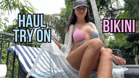 Bikini and Seethrough Cover-Up Tease on My Balcony