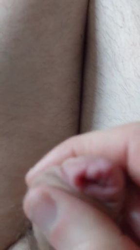 Soft Pink Sissy Cock Cumshot