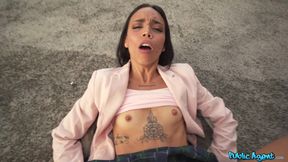 Colombian Beauty's Public Booty Seduction