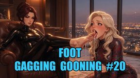Foot Gagging Gooning #20: Gag on My Toes Forever