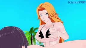 They're Fucking Madly on the Beach, This Rude Girl & Ichigo's Lover - Bleach XXX