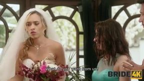 Wedding Day Surprise: A Steamy Encounter with the Bride's Mother-in-Law - Starring Briana Banderas