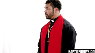 Breaching the Pearly Gates Pastor Calis Forbidden Fling with Black Brock Johnson