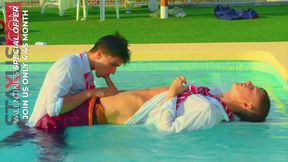SNEAK PEEK EPISODE S02X06 ::DANNY AND NATHAN'S POOL SCENE