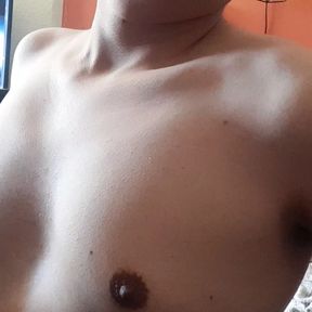 Suck on My Nipples as Bounce on Your Rock Hard Cock, Daddy