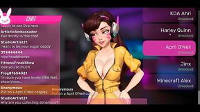 Overwatch Webcam [ Parody Hentai Game ] Ep.1 DVA loves BBC !