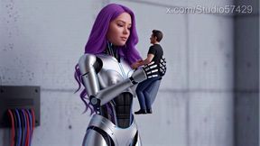 Giantess Gynoid Robot Goddess - Activated
