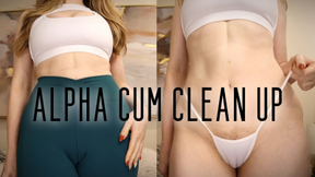 Alpha Cum Clean Up