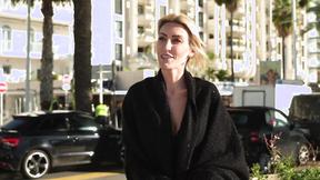 ”For her first threesome, Anouk, 30, opts for double penetration!”