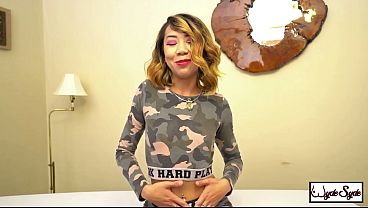 King Noire'_s Thick Black Cock Rams Down Kimberly Chi'_s Throat!