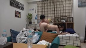 Asian Schoolteacher Takes Spear-like json in HD
