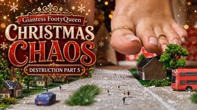 Giantess FootyQueen - Christmas Destruction [Part 5]