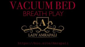 . VACUUMBED Total lenghts  Latex - Vakuum Bett - Atemreduktion - Bondage - Breathplay - Slave - Sklave - Wrapped - Folie  LADY AMRAPALI  Herrin Mistress Domina Findom Femdome