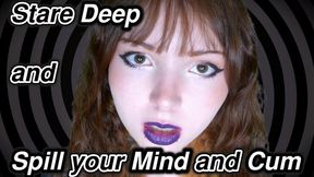 Stare Deep and Spill your Mind and Cum - Mesmerize, Eye Fetish, Cum Countdown 720p mp4