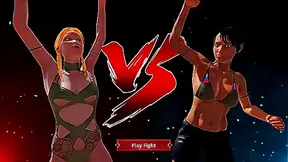 Judith Battles Dela Naked in Steamy 3D Hentai Showdown