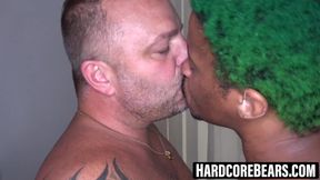 HardcoreBears.com - Daddy Mark Matthews shoves cock in Anthony Grey's BBC ass