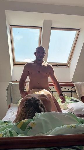 Hard Fucking in the Attic. Summer Adventure