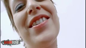 Tigra: Nice Blonde Tigra Stripping